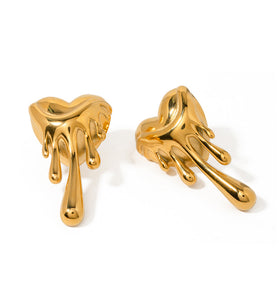 Bold Heart Earrings