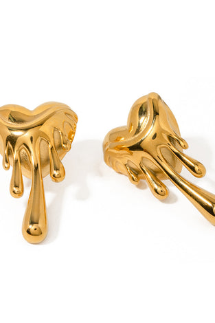 Bold Heart Earrings