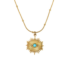 Amazonita Eye Necklace