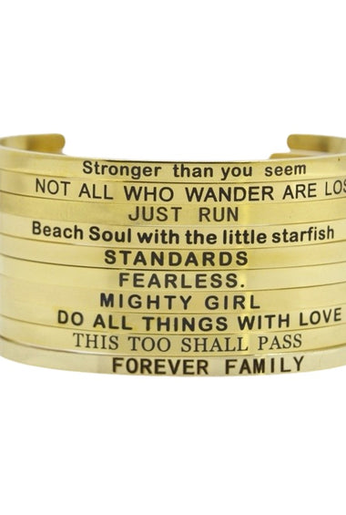 Empowering bracelets
