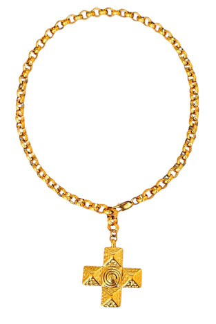 Retro Cross Necklace
